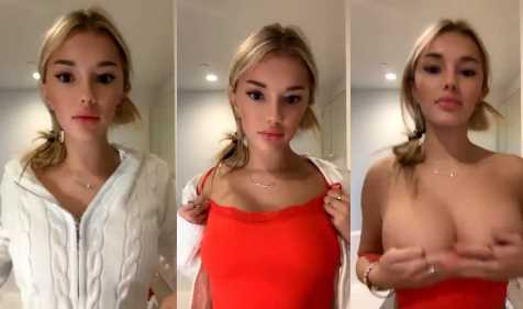 Breckie Hill Topless Boobs Tease Onlyfans video