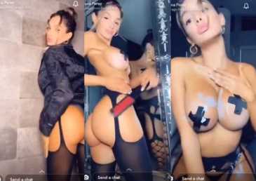 Lyna Perez Nude striptease n boobs show leaked porn